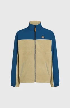 HerenFWC'Play Hyperfleece vest met volledige rits| Blauw Mix