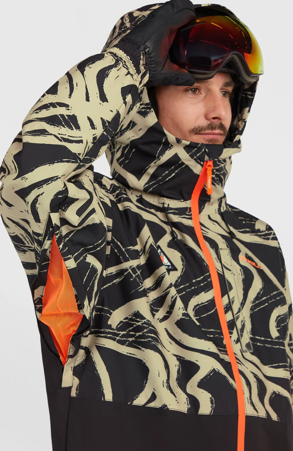 HerenFWC'Play Park wintersportjas| Beige
