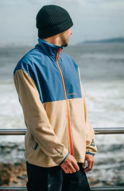 HerenFWC'Play Polartec® Hyperfleece vest met volledige rits| Blauw Mix