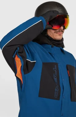 HerenFWC'Play Shacket wintersportjas| Blauw Mix