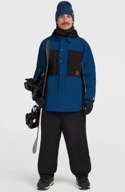 HerenFWC'Play Shacket wintersportjas| Blauw Mix