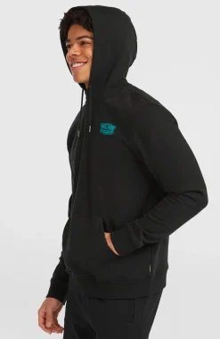 HerenGraphic hoodie| Zwart