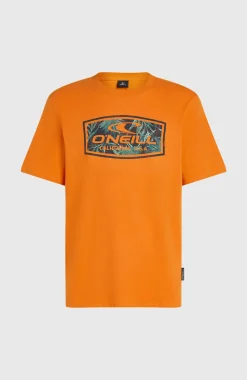 HerenGraphic T-shirt| Oranje