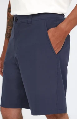 HerenHybrid Chino 19" short| Blauw