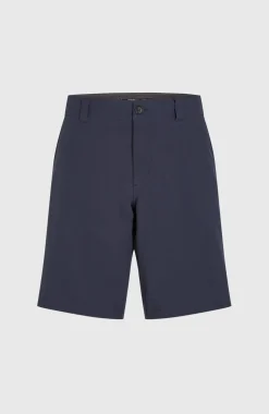 HerenHybrid Chino 19" short| Blauw