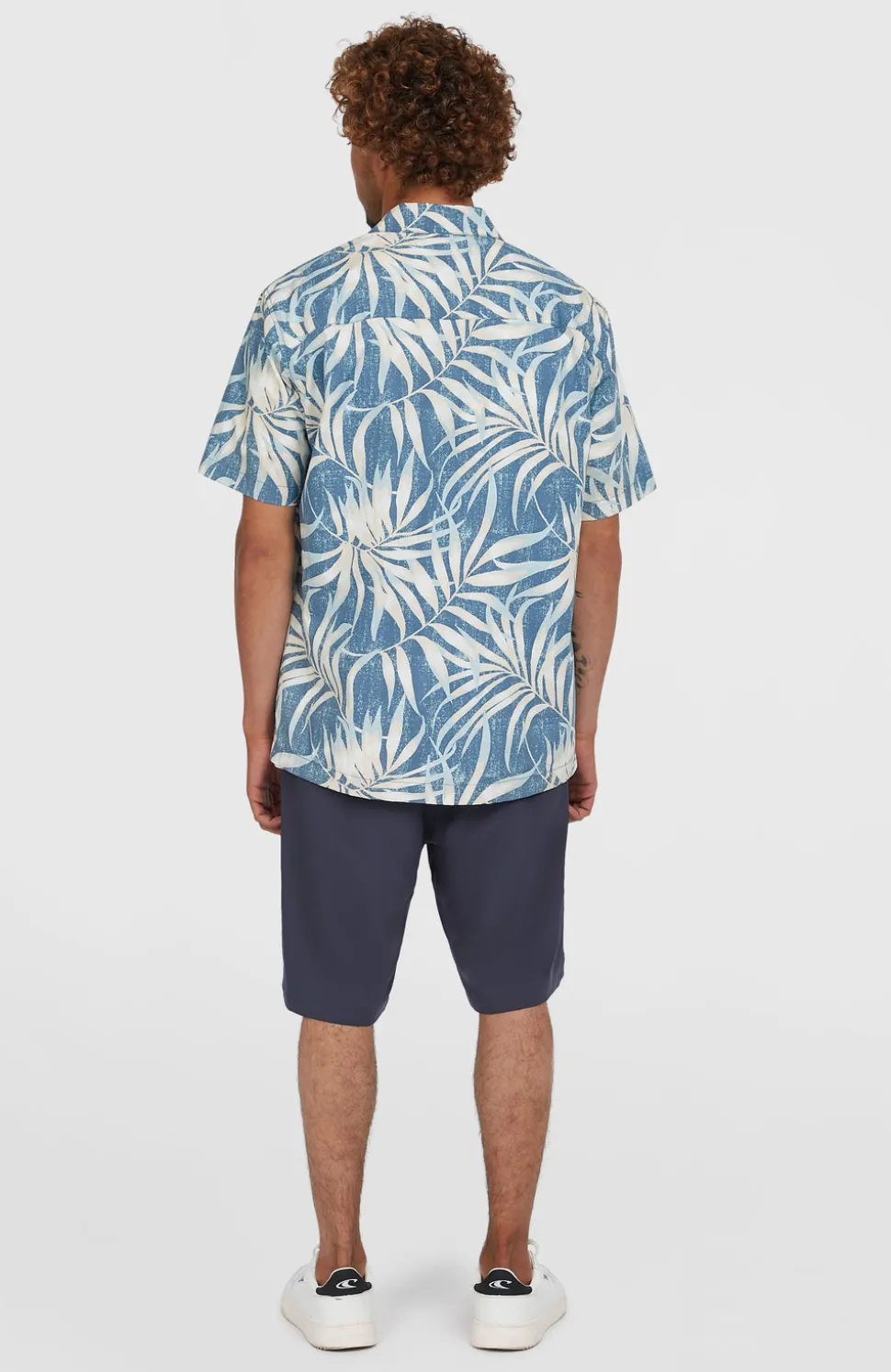 HerenHybrid Chino 19" short| Blauw