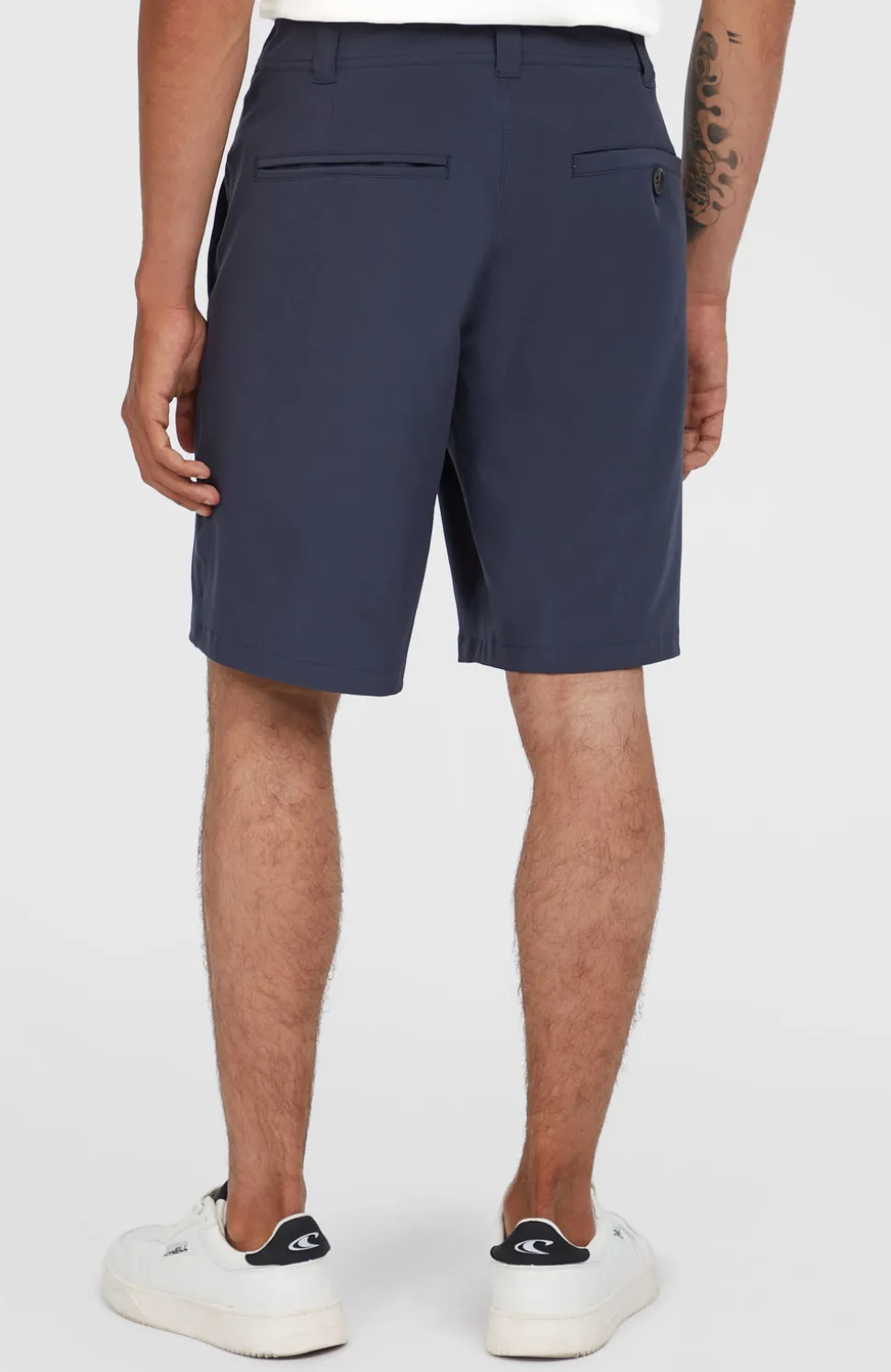 HerenHybrid Chino 19" short| Blauw