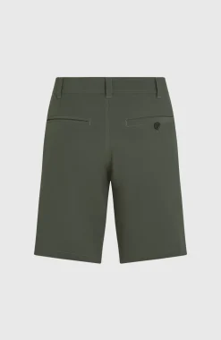 HerenHybrid Chino 19" short| Grijs