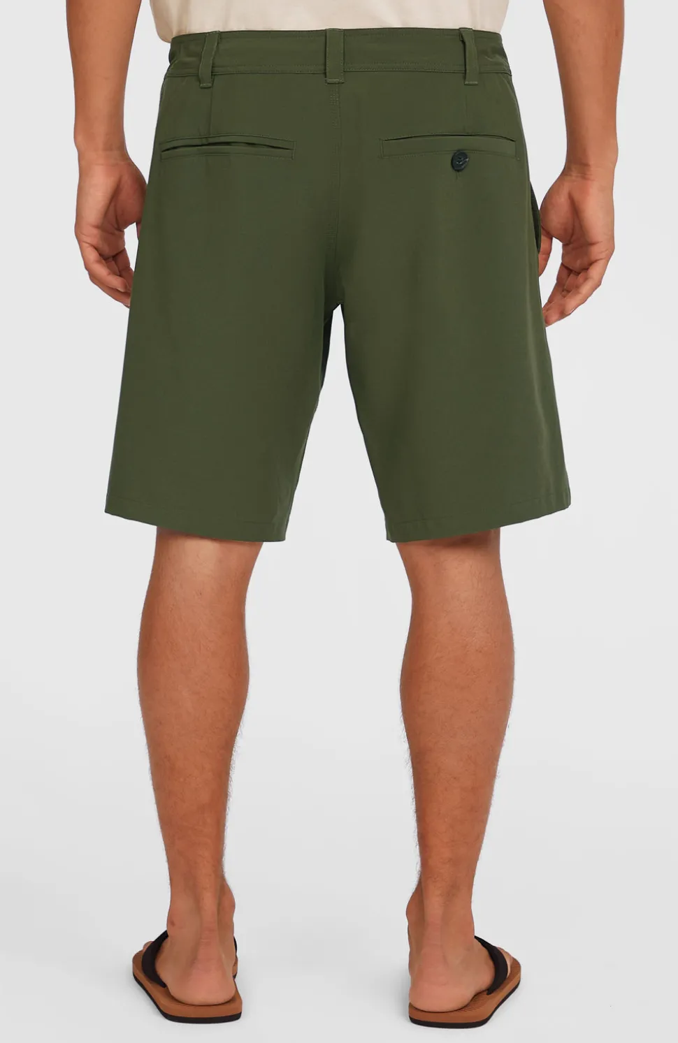 HerenHybrid Chino 19" short| Groen