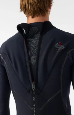 HerenHyperfreak Fire 4/3mm+ Back Zip Full Wetsuit| Zwart