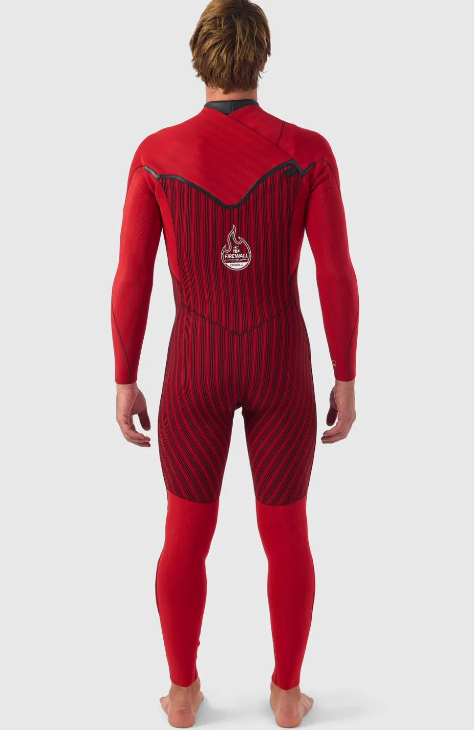 HerenHyperfreak Fire 4/3mm+ Chest Zip Full Wetsuit| Zwart