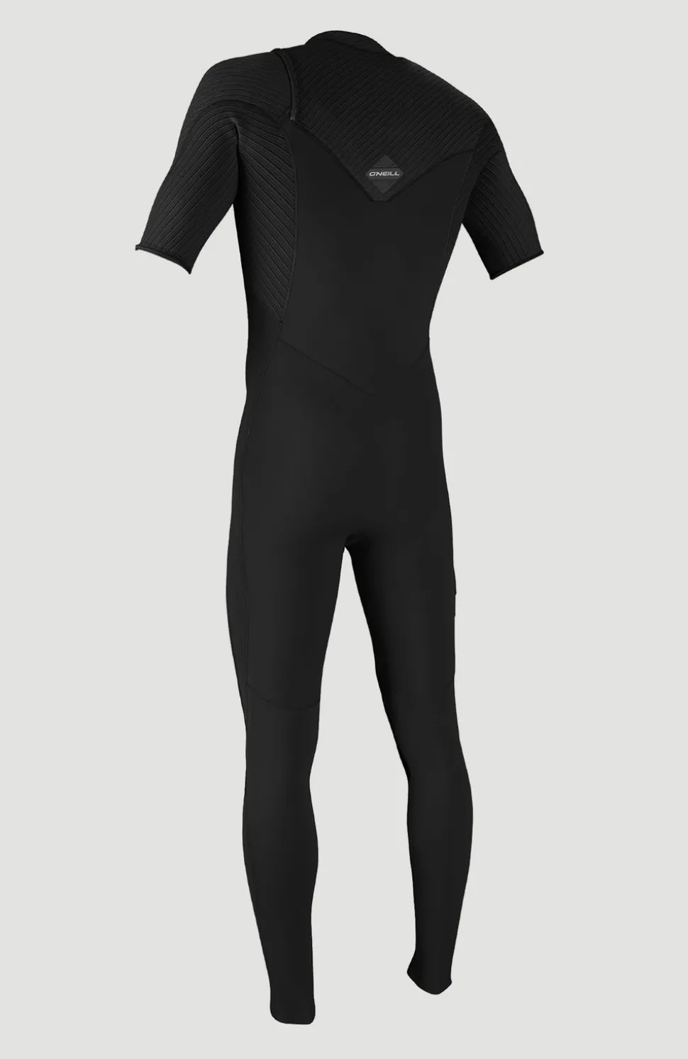 HerenHyperfreak 2mm Chest Zip Shortsleeve Full Wetsuit| Zwart