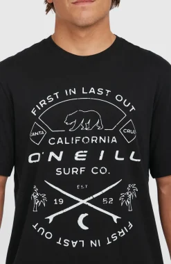 HerenJack O'Neill Muir T-shirt| Zwart