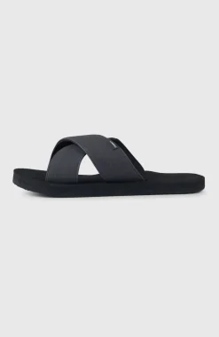 HerenKoosh slippers| Zwart
