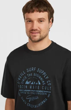 HerenMuir T-shirt| Zwart