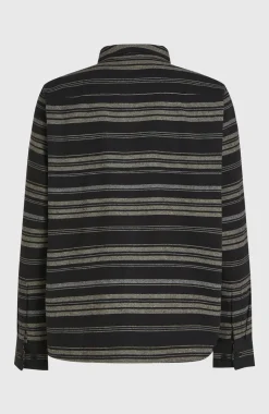 HerenMust-Have flanellen overhemd| Zwart