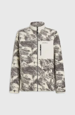 HerenMust-Have High-Pile fleecevest met volledige rits| Grijs