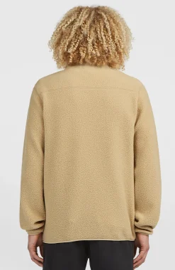 HerenMust-Have High-Pile fleecevest met volledige rits| Beige