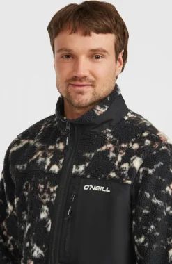 HerenMust-Have High-Pile fleecevest met volledige rits| Zwart