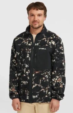HerenMust-Have High-Pile fleecevest met volledige rits| Zwart