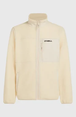 HerenMust-Have High-Pile fleecevest met volledige rits| Beige