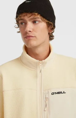 HerenMust-Have High-Pile fleecevest met volledige rits| Beige