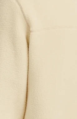 HerenMust-Have High-Pile fleecevest met volledige rits| Beige