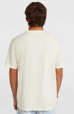 HerenO'Neill Flower Stripe T-shirt| Wit