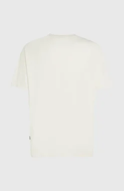 HerenO'Neill Flower Stripe T-shirt| Wit
