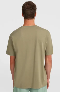 HerenO'Neill Flower Stripe T-shirt| Groen