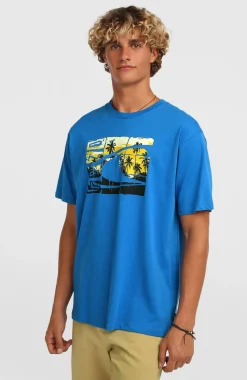 HerenO'Neill Gradient T-shirt| Blauw