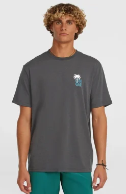 HerenO'Neill Hybrid Polygiene Graphic T-shirt| Zwart