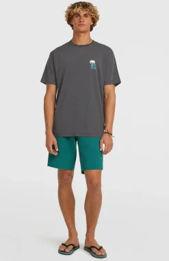 HerenO'Neill Hybrid Polygiene Graphic T-shirt| Zwart