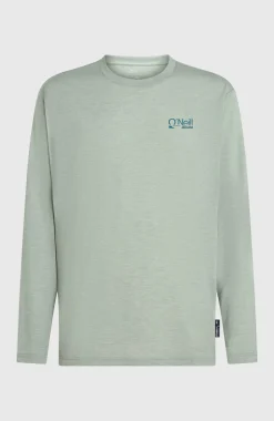 HerenO'Neill Hybrid Polygiene shirt met lange mouwen| Groen