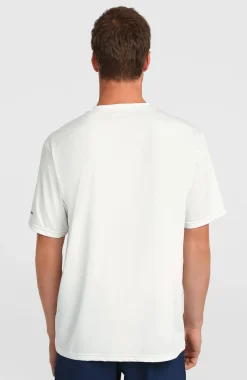 HerenO'Neill Hybrid UPF 50+ Polygiene Graphic T-shirt| Wit