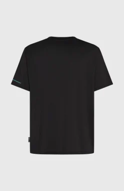 HerenO'Neill Hybrid UPF 50+ Polygiene Graphic T-shirt| Zwart