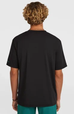 HerenO'Neill Hybrid UPF 50+ Polygiene Graphic T-shirt| Zwart