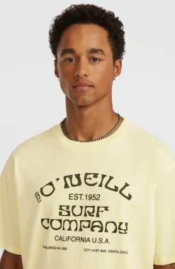 HerenO'Neill Muir T-shirt| Geel