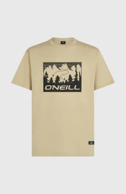 HerenO'Neill Must-Have Front-Print T-shirt| Beige
