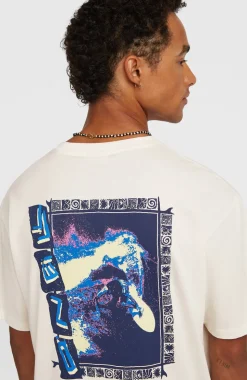 HerenO'Neill Photo Back Print T-shirt| Wit