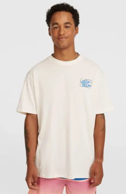 HerenO'Neill Photo Back Print T-shirt| Wit