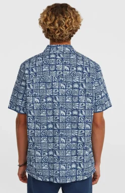 HerenO'Neill Print overhemd| Blauw Mix