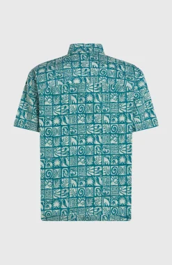 HerenO'Neill Print overhemd| Blauw
