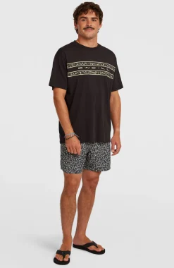 HerenO'Neill Print 16'' zwembroek| Zwart