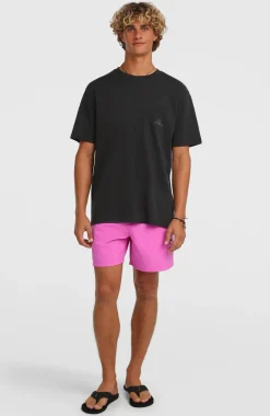 HerenO'Neill Slub Chest Pocket T-shirt| Zwart