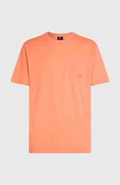 HerenO'Neill Slub Chest Pocket T-shirt| Oranje