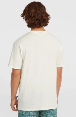 HerenO'Neill Slub Chest Pocket T-shirt| Wit