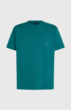HerenO'Neill Slub Chest Pocket T-shirt| Groen