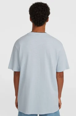 HerenO'Neill Slub Chest Pocket T-shirt| Blauw