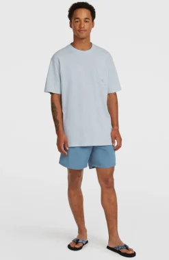 HerenO'Neill Slub Chest Pocket T-shirt| Blauw